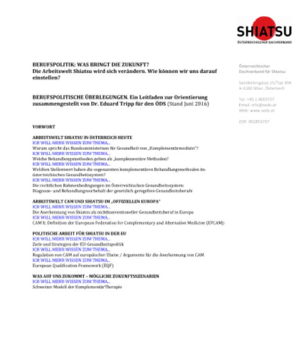 Weitere ("ergänzende") Skripten und Dokumente